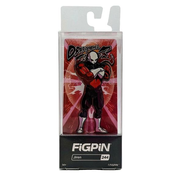 FiGPiN Dragon Ball FighterZ Jiren Collectible Enamel Pin New In Package 2020 - Picture 1 of 3